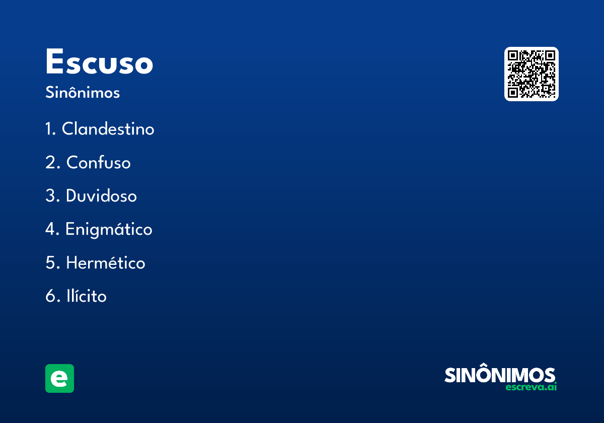escuso