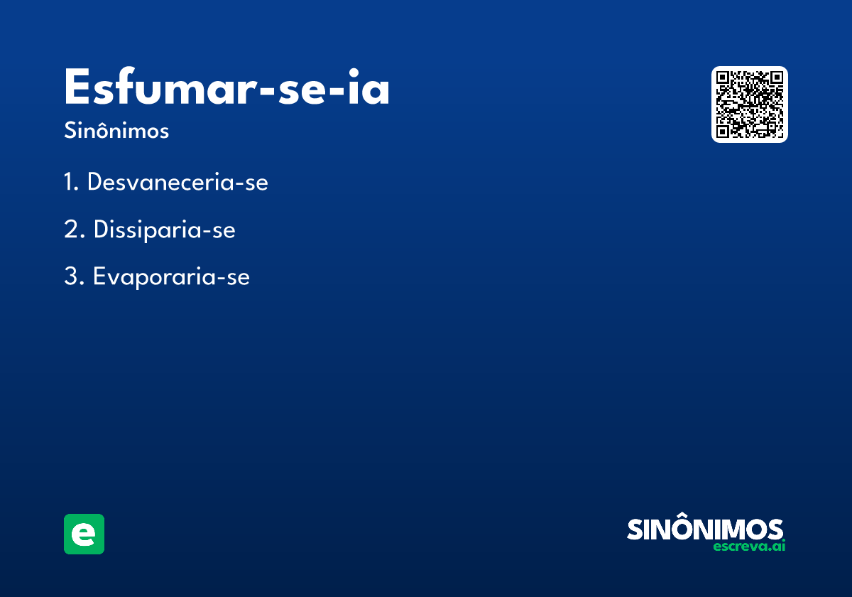 esfumar-se-ia