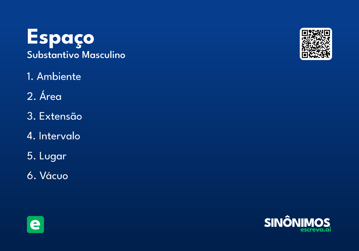 espaço