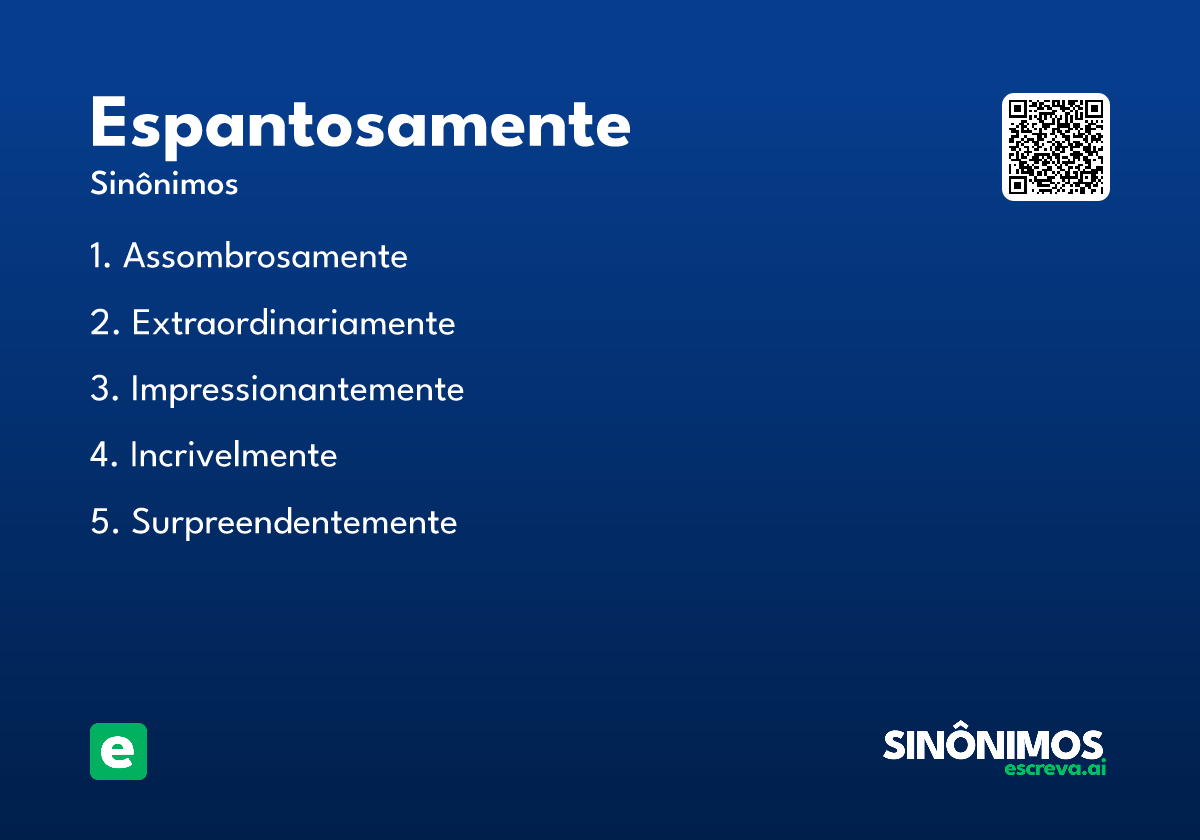 espantosamente