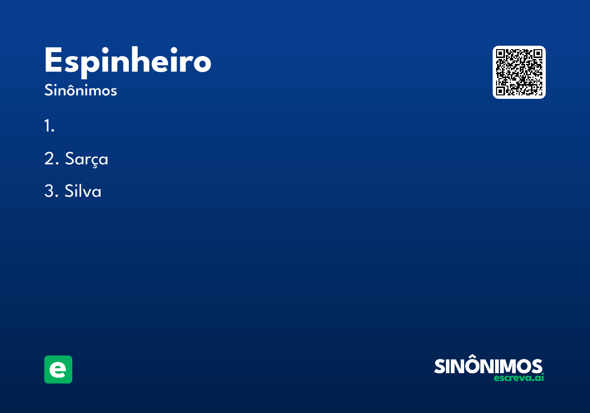 espinheiro