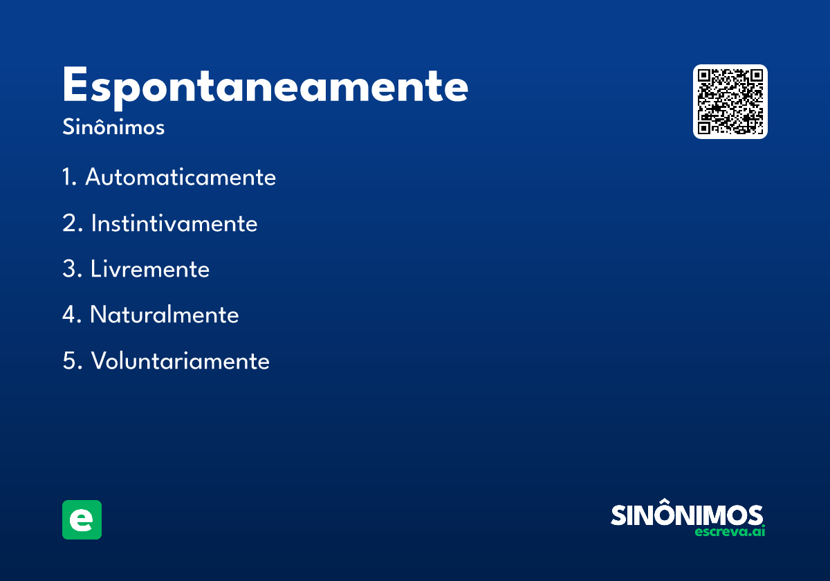 espontaneamente