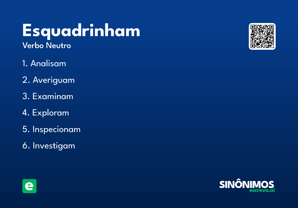esquadrinham