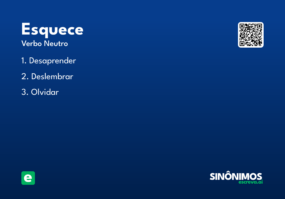 esquece