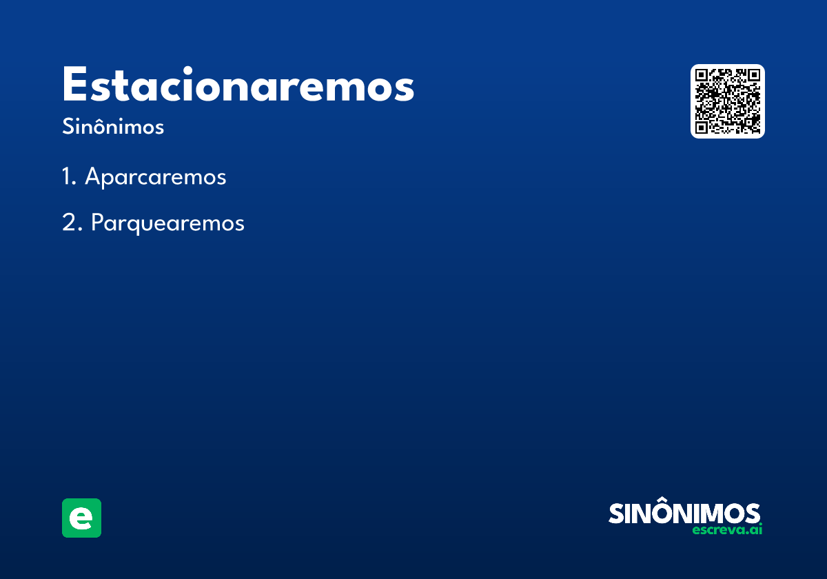 estacionaremos