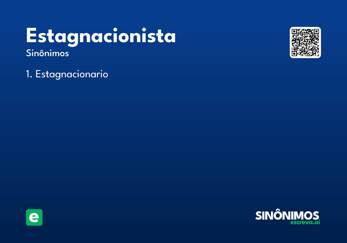 estagnacionista