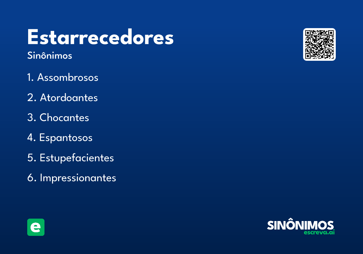 estarrecedores