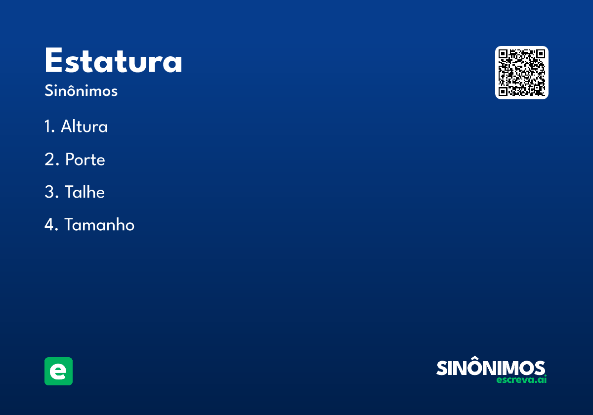 estatura