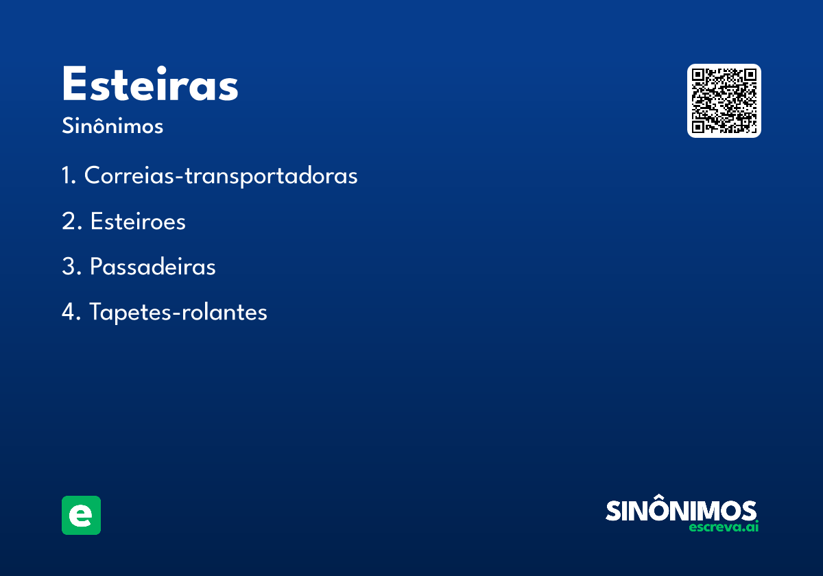 esteiras