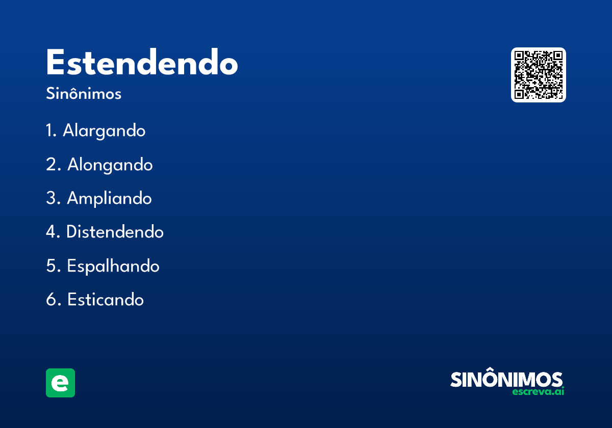 estendendo