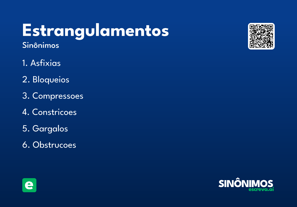 estrangulamentos