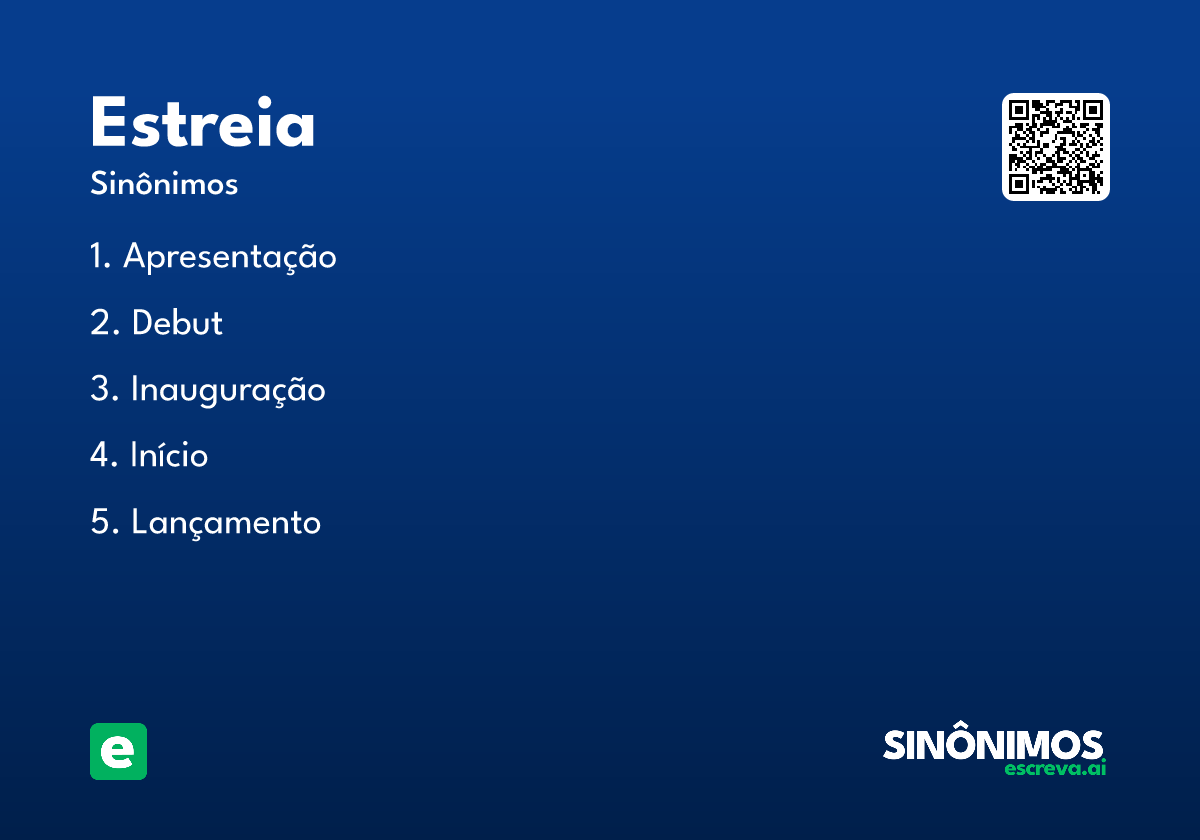 estreia