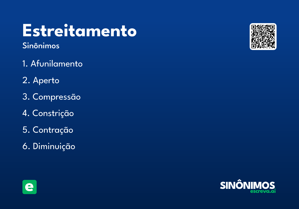 estreitamento