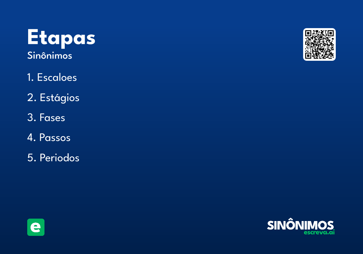etapas