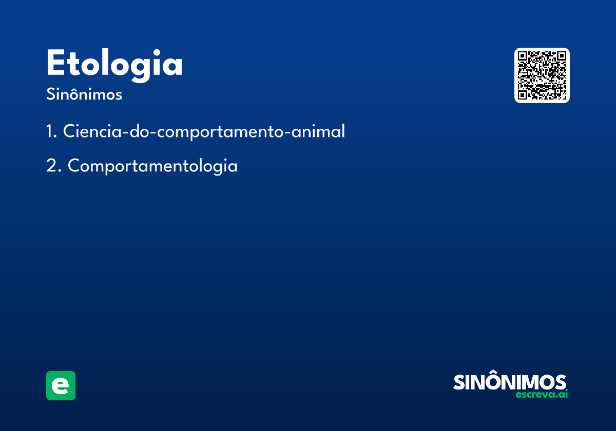 etologia