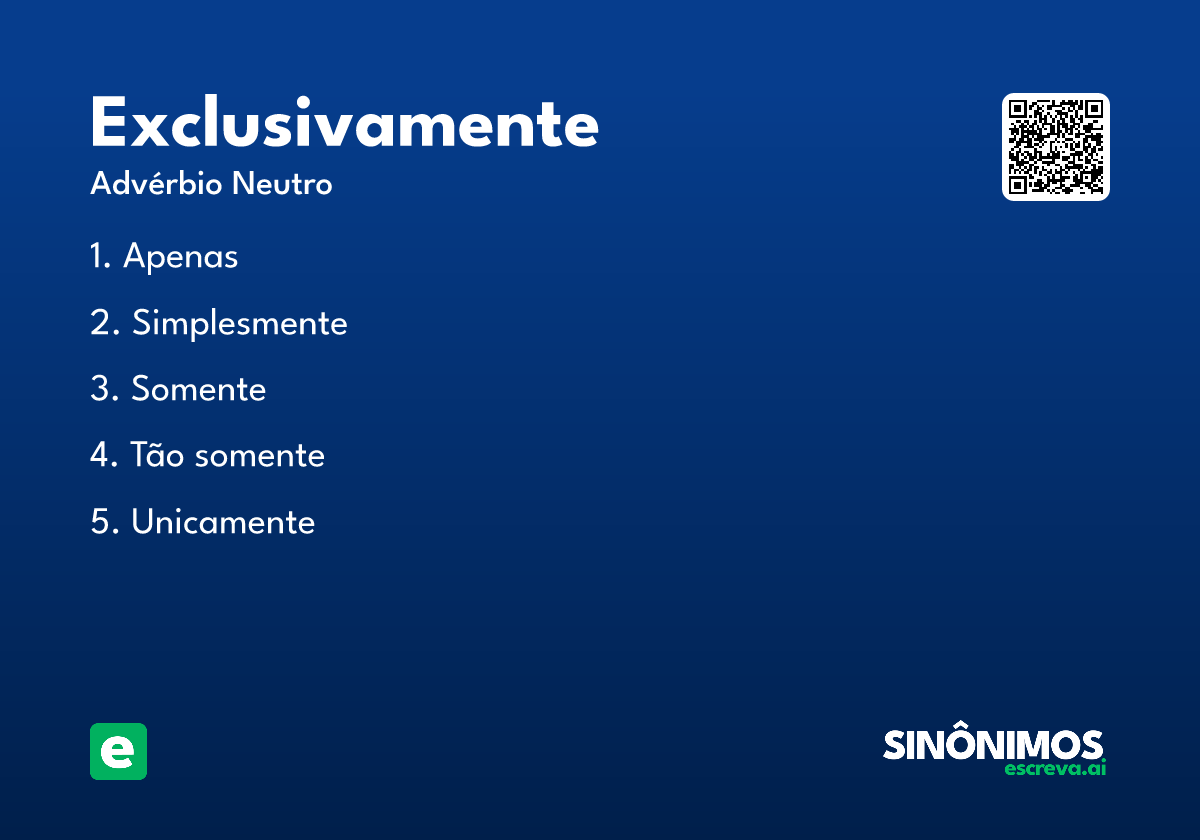 exclusivamente