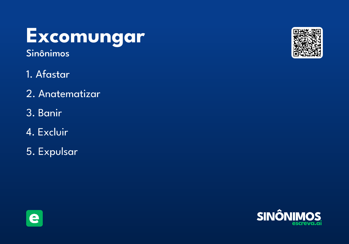 excomungar