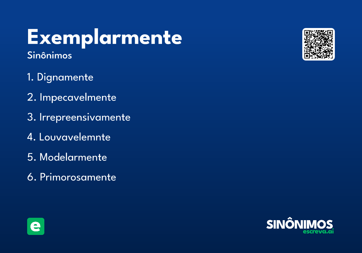 exemplarmente