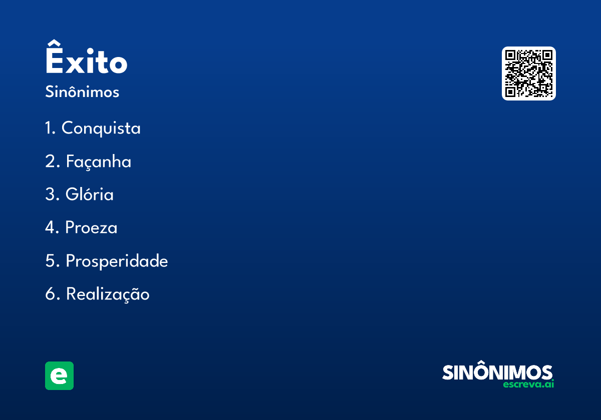 êxito