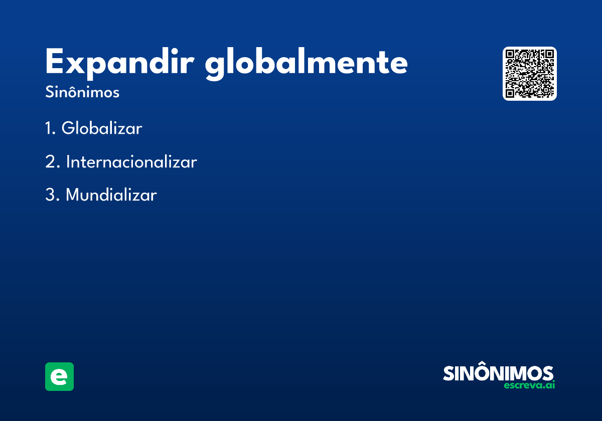 expandir globalmente