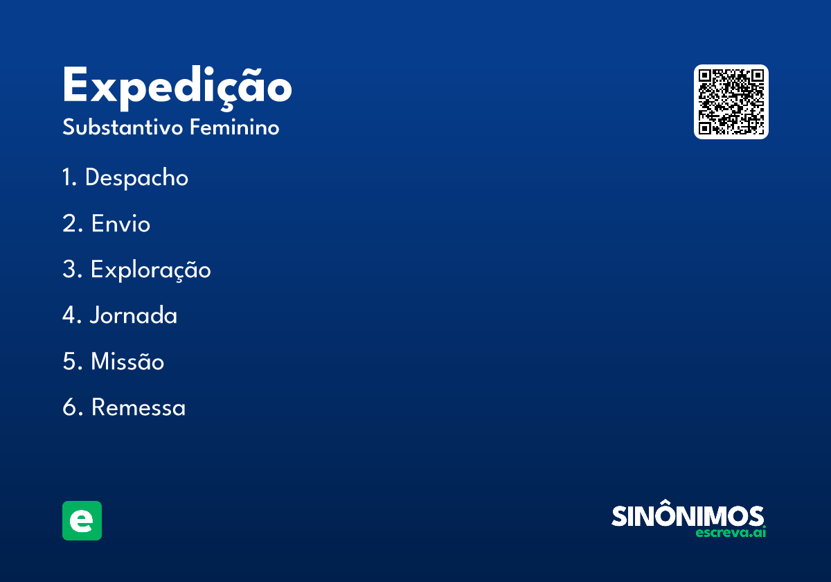 expedição