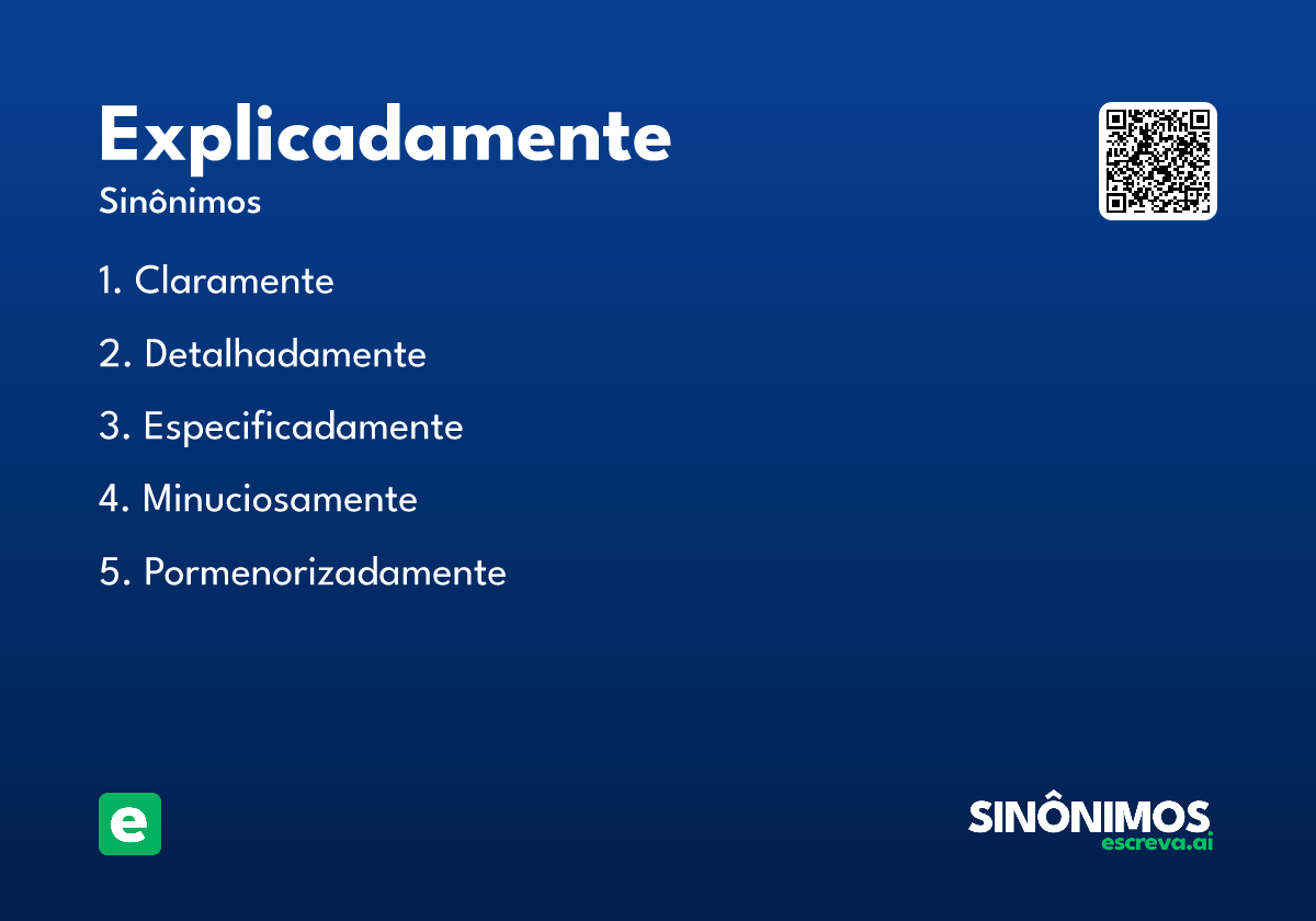 explicadamente