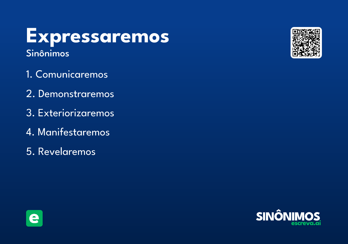 expressaremos