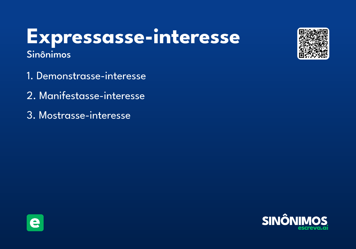 expressasse-interesse