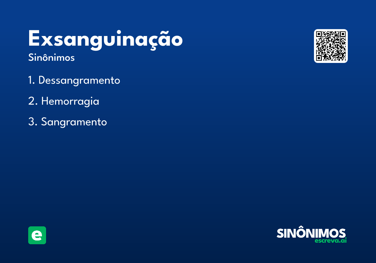 exsanguinação