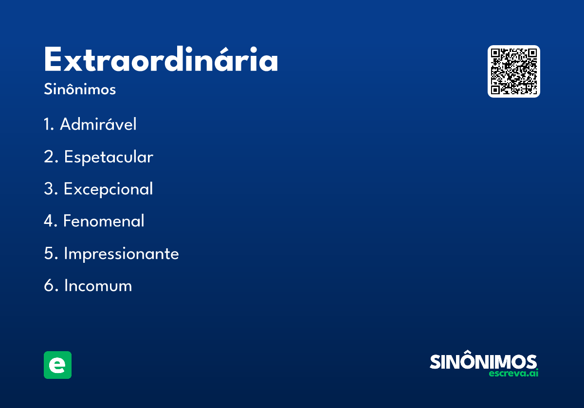 extraordinária