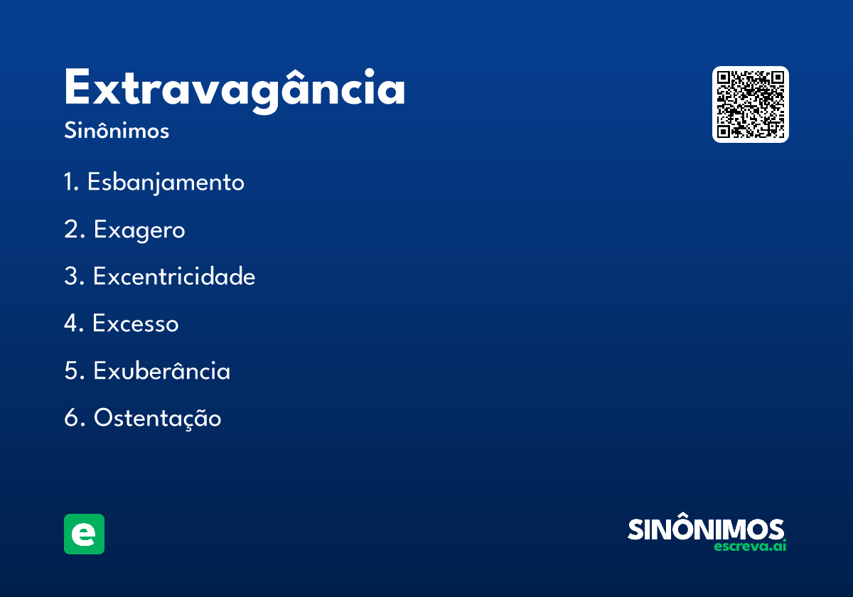 extravagância