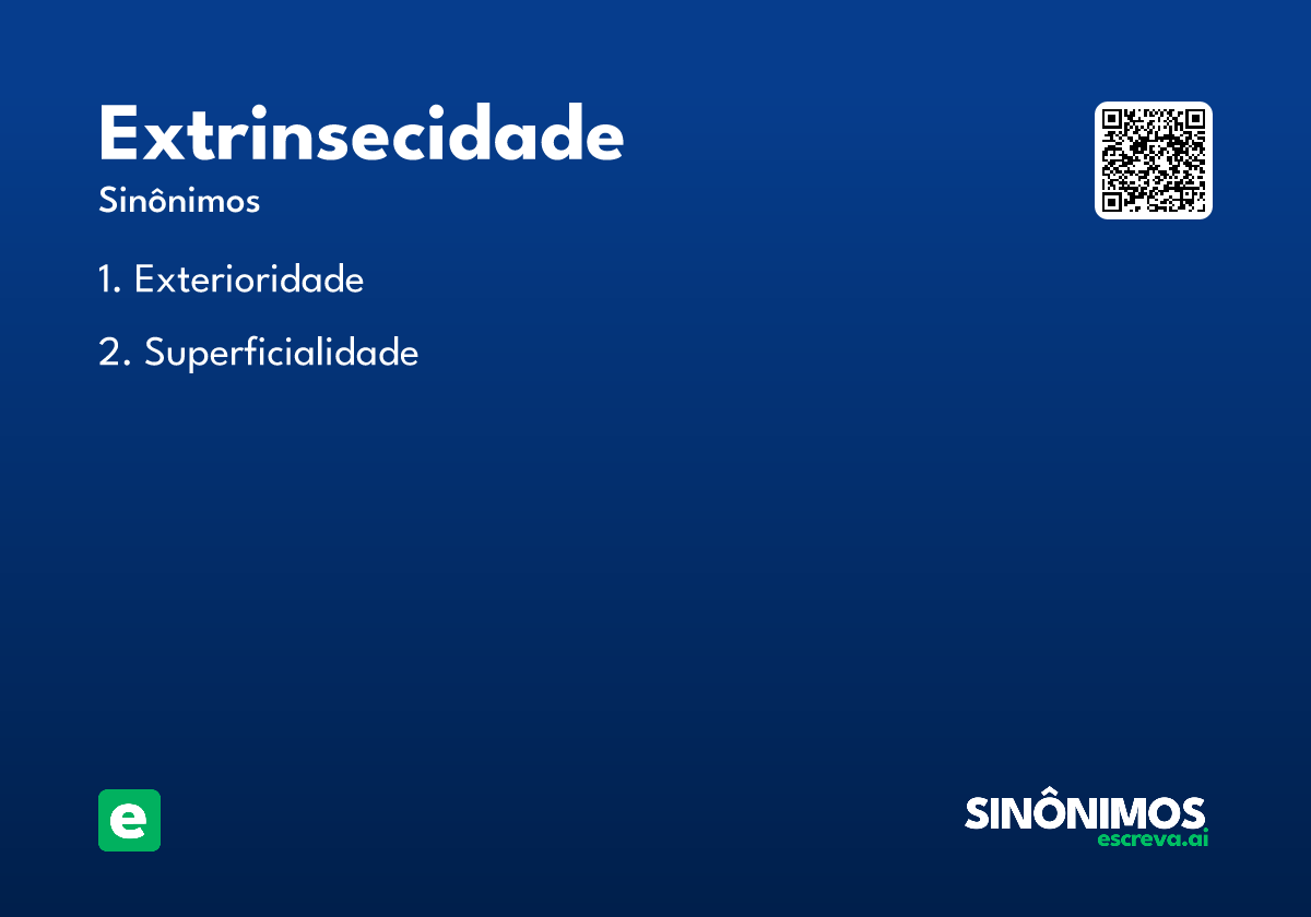 extrinsecidade
