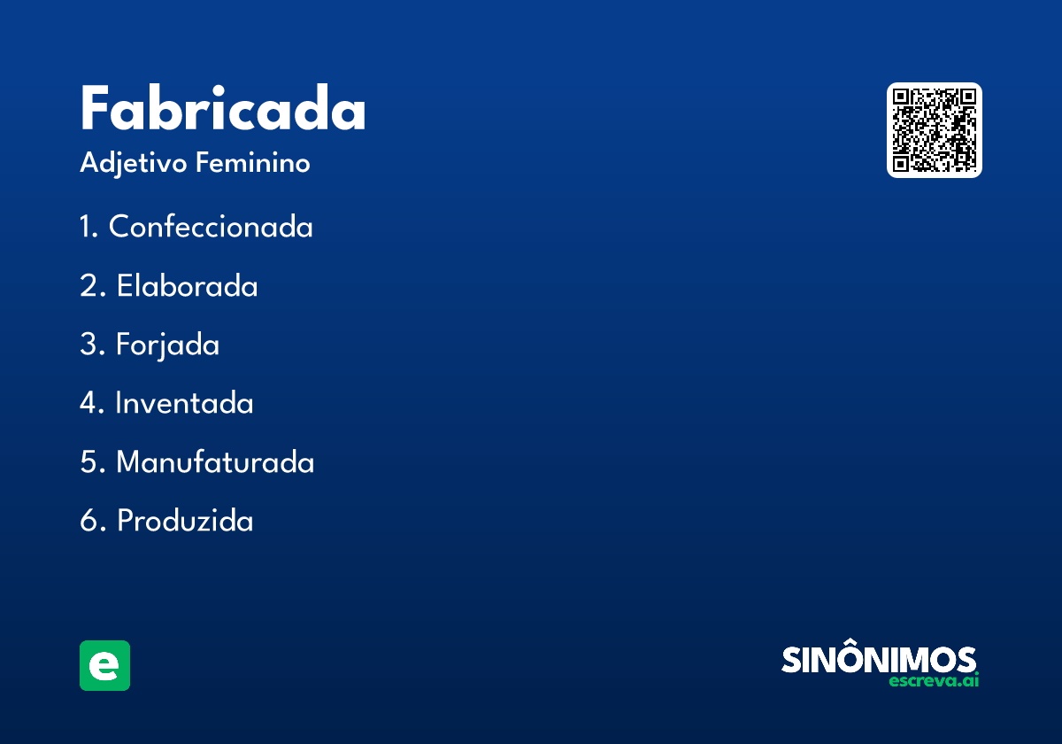 fabricada