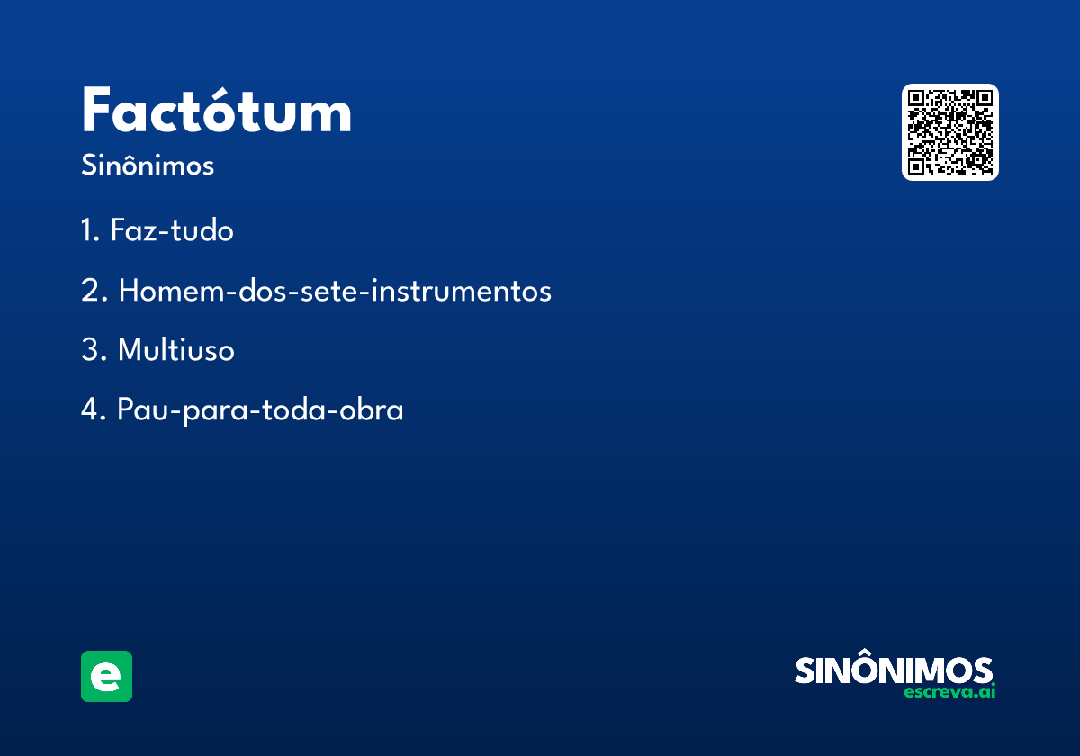 factótum