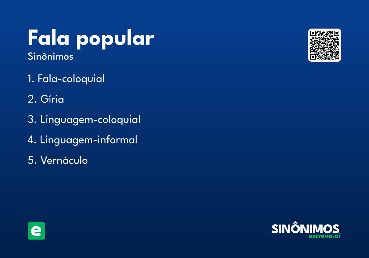 fala popular