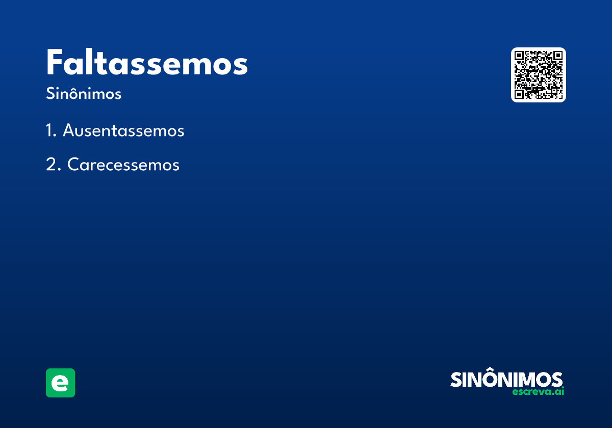 faltassemos
