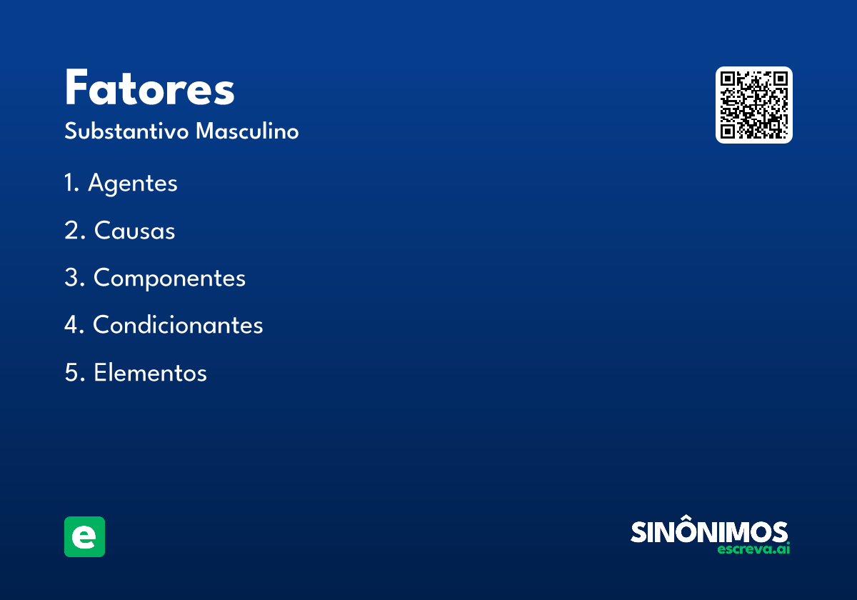 fatores