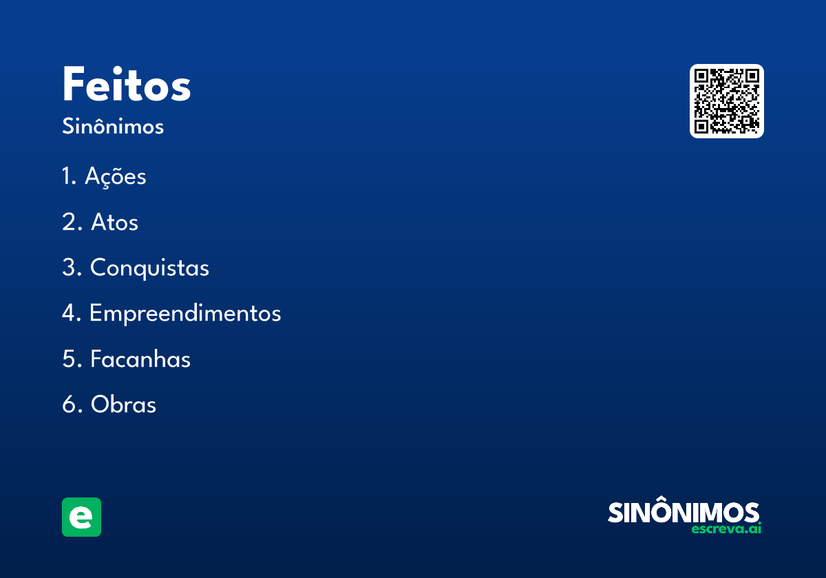 feitos