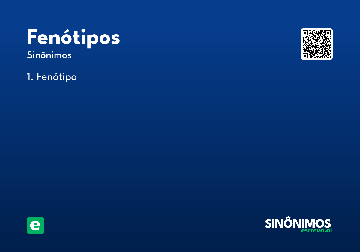 fenótipos