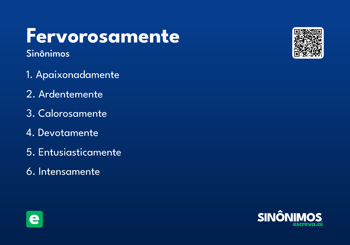 fervorosamente