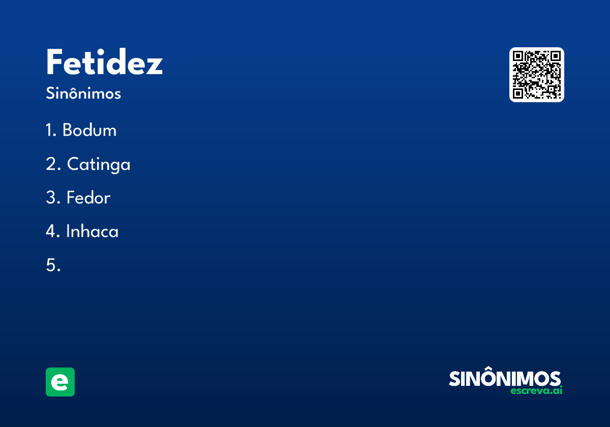 fetidez