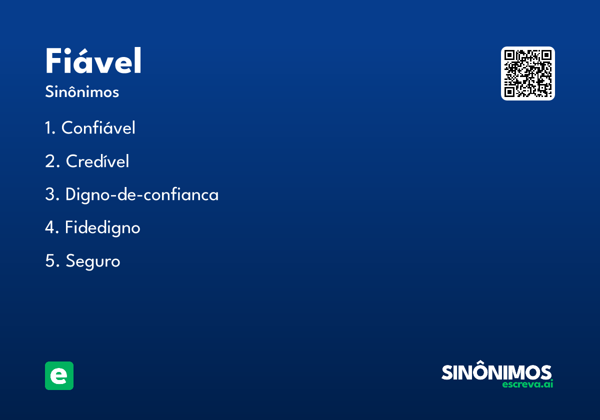 fiável