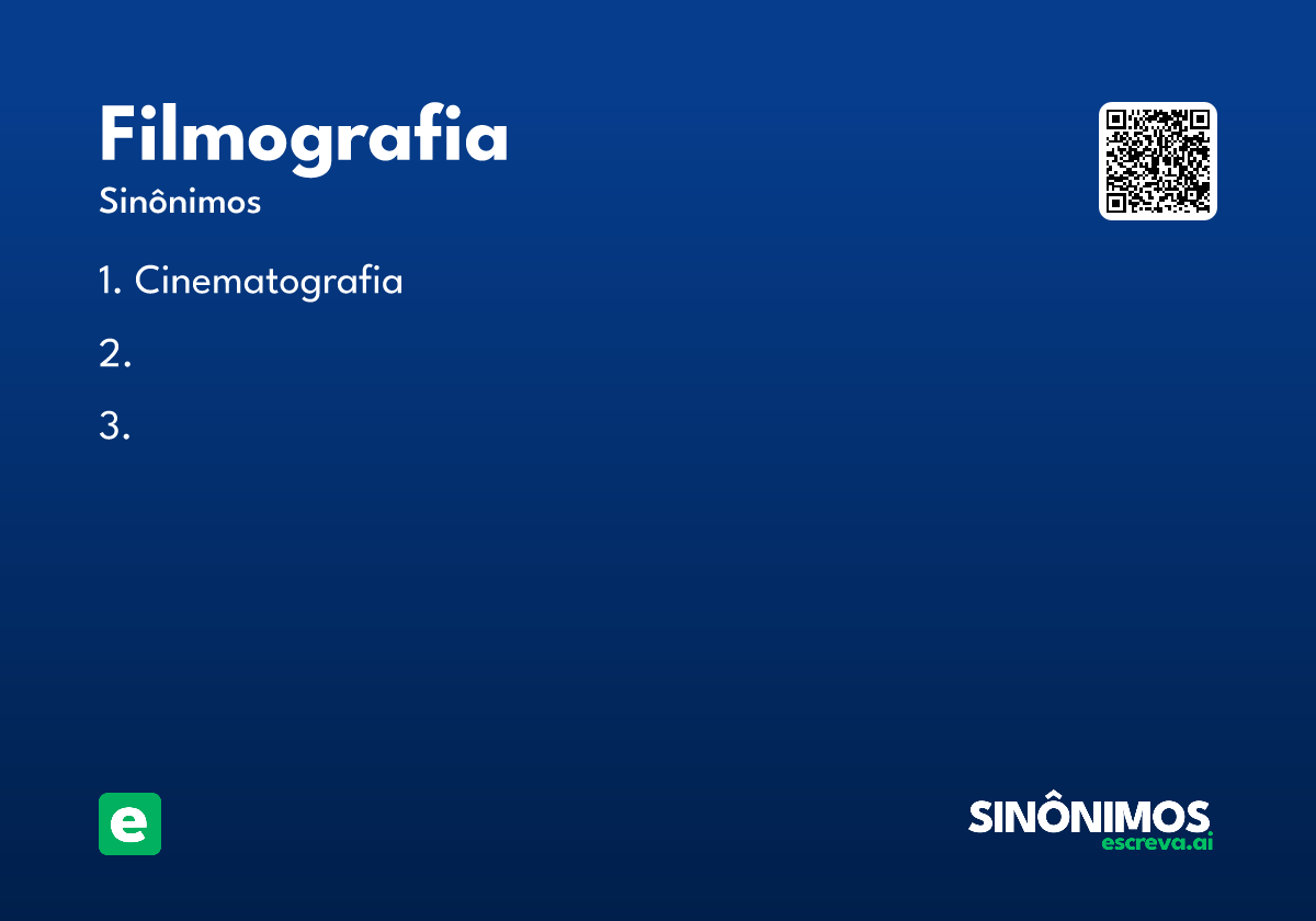 filmografia