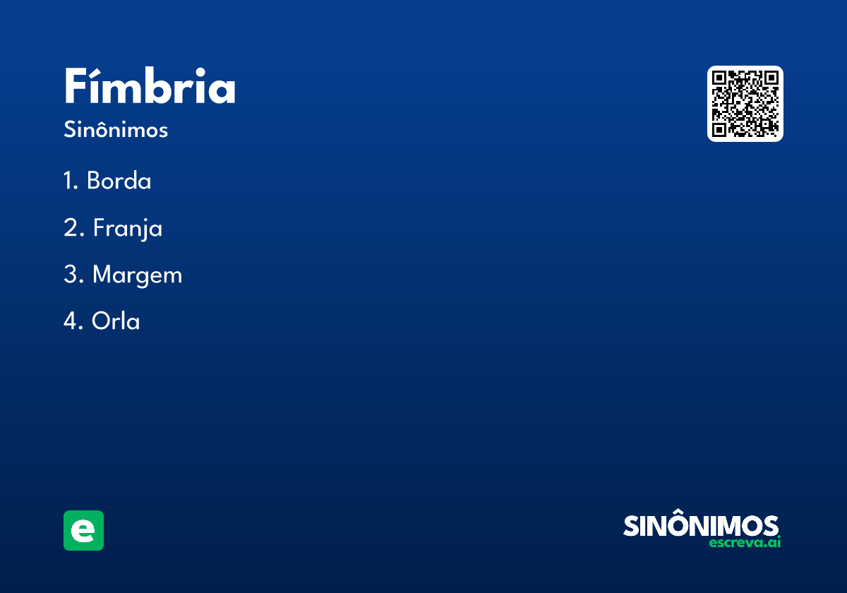 fímbria