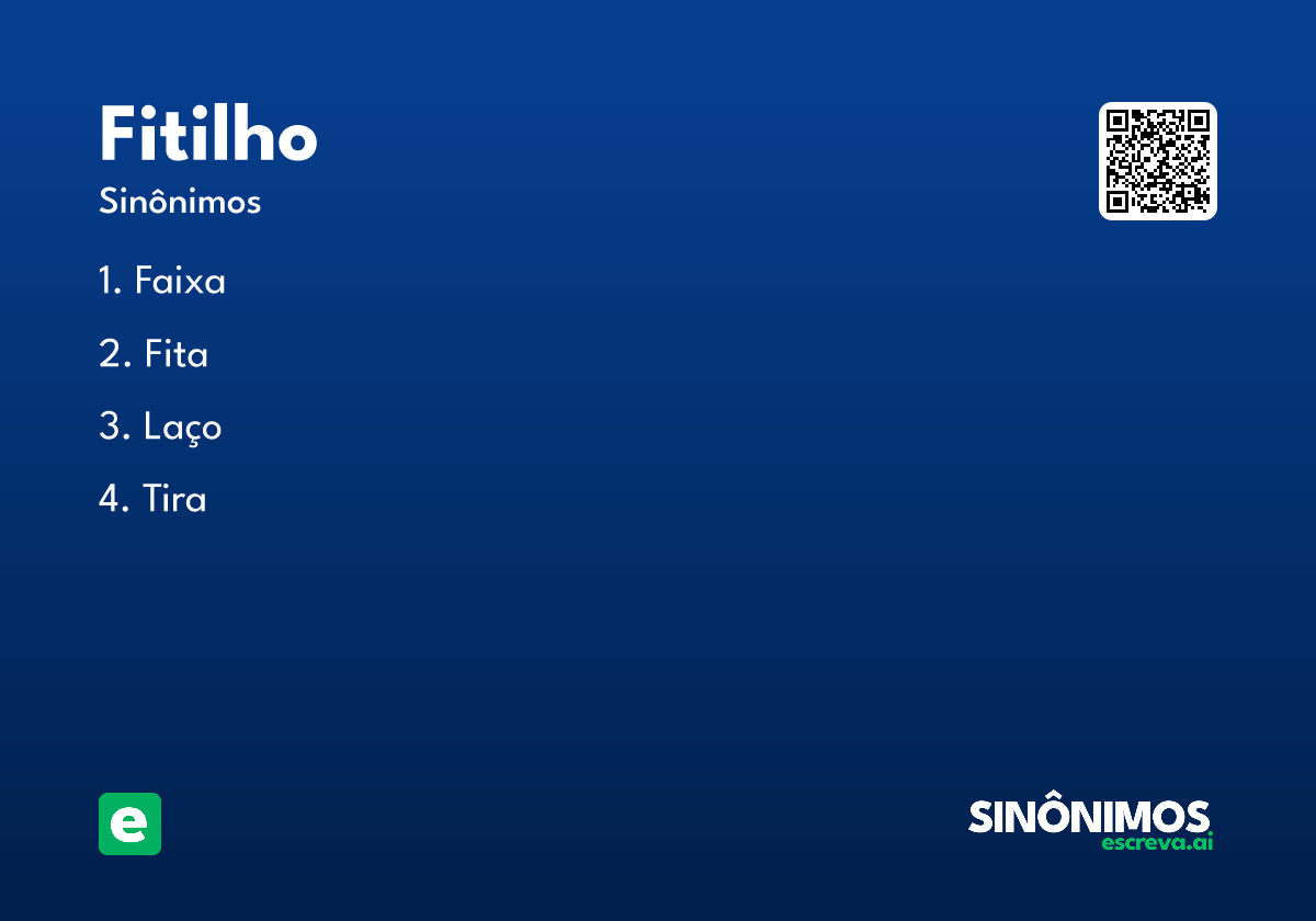 fitilho