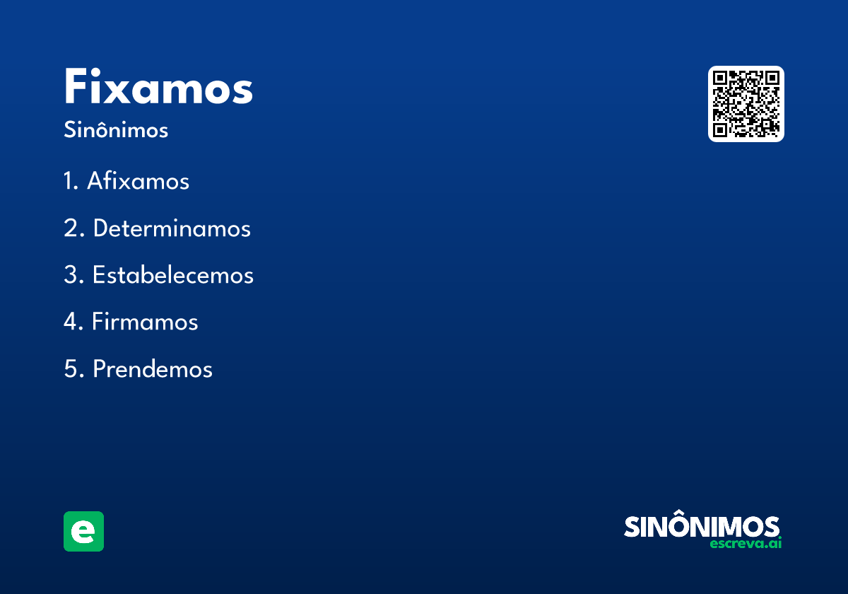 fixamos