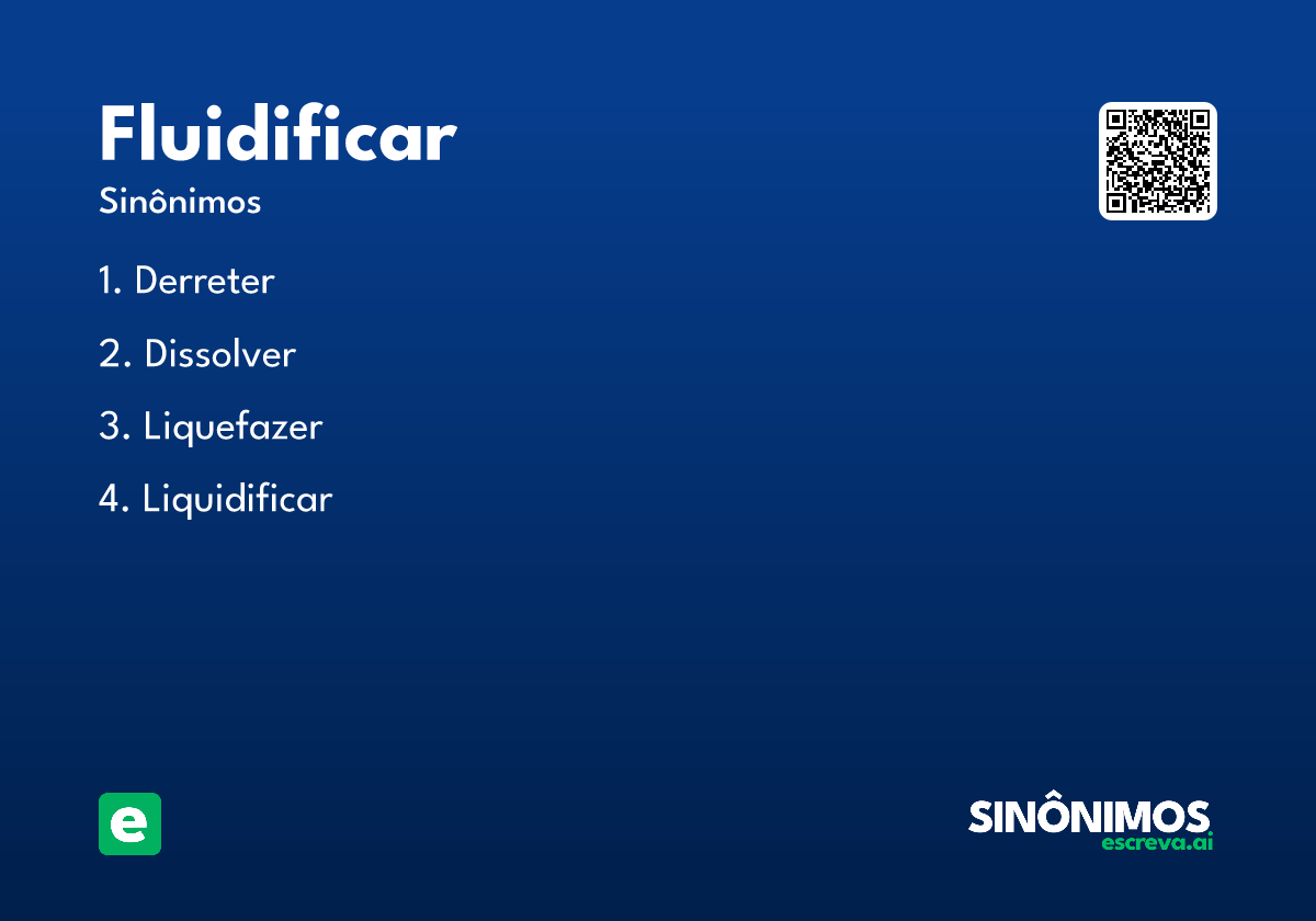 fluidificar