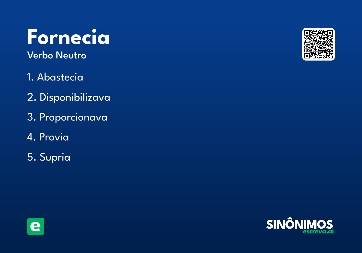 fornecia