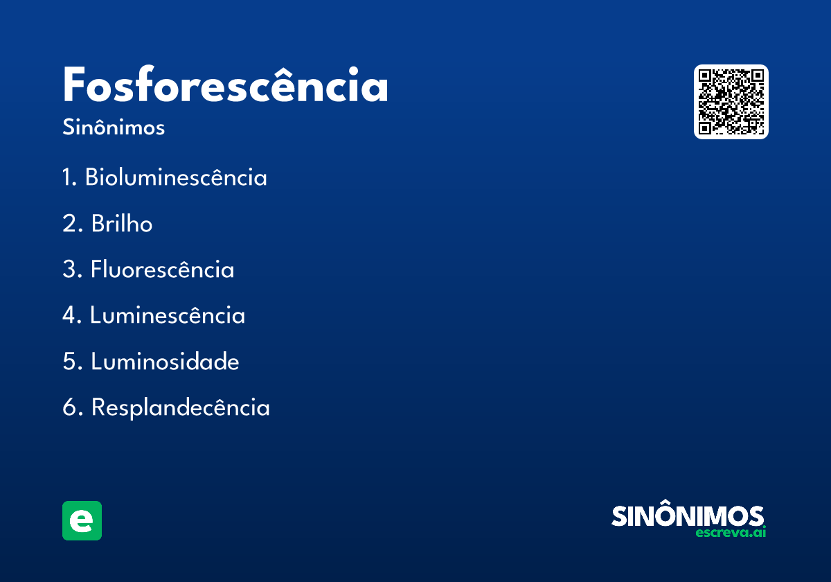fosforescência