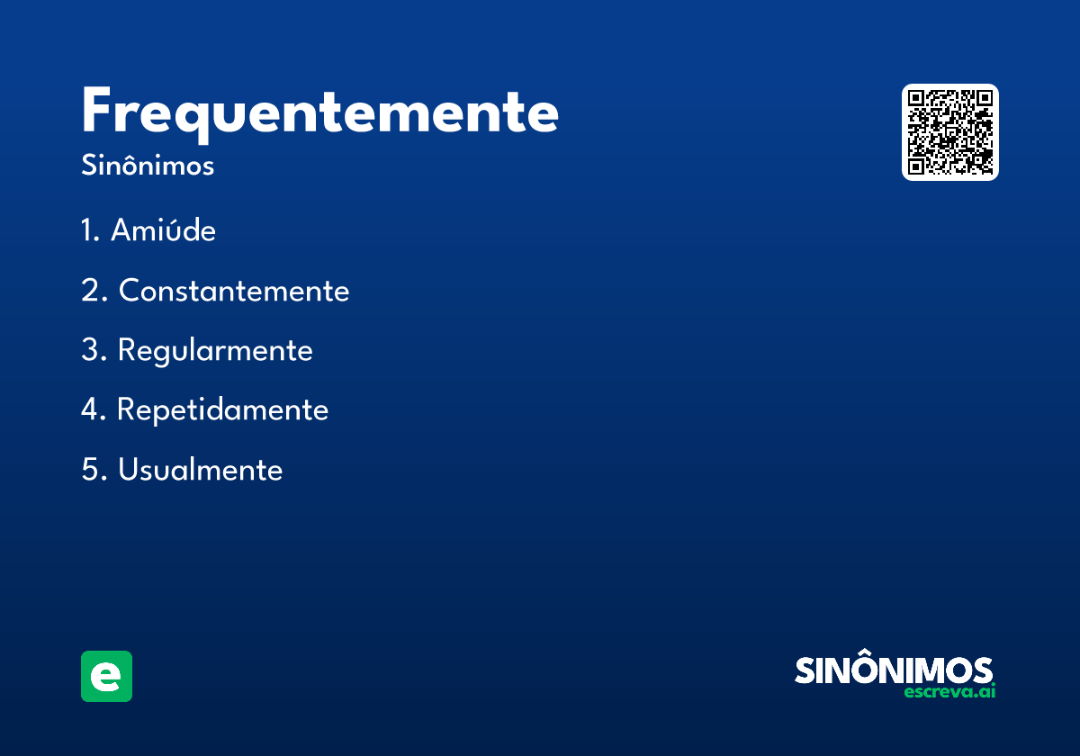 frequentemente